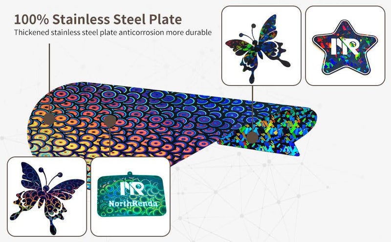 NorthRenda Upgraded Round 330MM for Flsun S1 Pro Build Plate PEK PEC Sheet Double Sided Smooth Textured Heated Bed Spring Steel Flexible Platform for Flsun S1 Pro Printer Accessories Replacement - Image 5